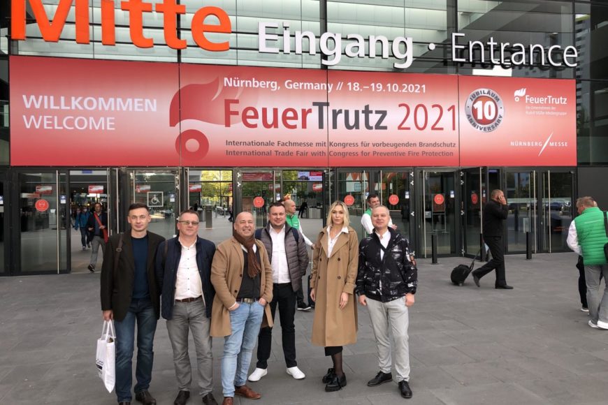 FireDoors is exhibiting at FeuerTrutz 2021 in Nuremberg.